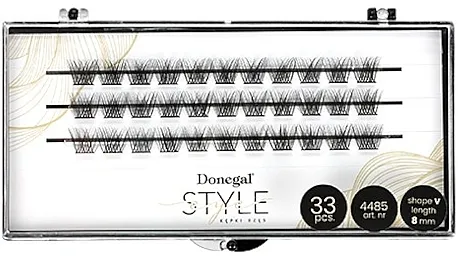 Donegal Style Eye V Shape 4485 Veštačke trepavice, 8 mm, 33 kom.