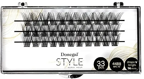 Donegal Style Eye V Shape 4488 Veštačke trepavice, 14 mm, 33 kom.
