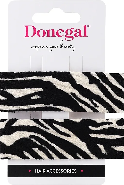 Donegal Ukosnice za kosu FA-5655+1, crno-bijele