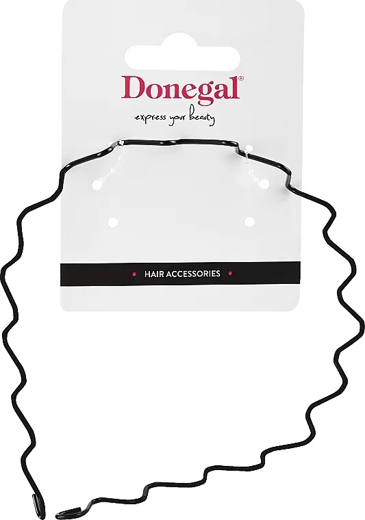 Donegal Ukrasna traka za kosu, FA-5685, metalna, crna