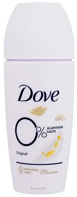 Dove 0% Alu Original Deodorant 48h Roll-On Dezodorans u kuglici, bez aluminijuma