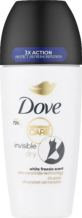 Dove Advanced Care Invisible Dry White Freesia Scent Anti-Perspirant Antiperspirant u kuglici