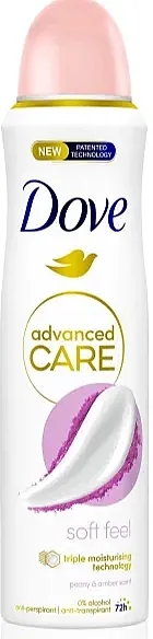 Dove Advanced Care Soft-Feel Deodorant Spray Dezodorans Osetljivost