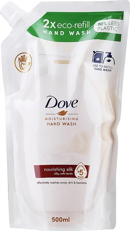 Dove Caring Hand Wash Fine Silk (dojpak) Tekući krem sapun