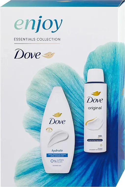 Dove Enjoy Essentials Collection Set (sh/gel/250ml + deo/150ml)