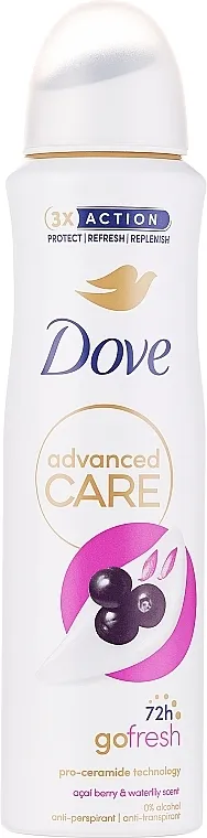 Dove Go Fresh Acai Berry &amp; Water Lily Dezodorans