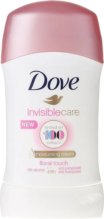 Dove Invisible Care Floral Touch Deodorant Stick Antiperspirant stick