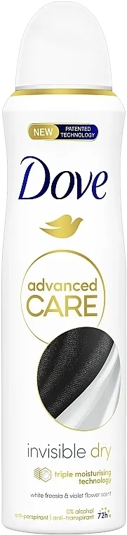Dove Invisible Dry 48H Clean Touch Anti-perspirant Antiperspirant "Invisible"