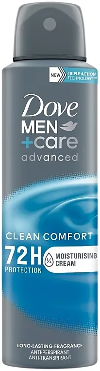 Dove Men+Care Advanced Clean Comfort Antiperspirant Piling za telo "Kafa"