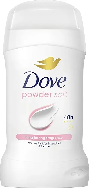 Dove Powder Soft Anti-perspirant Long Lasting Fragrance Dezodorans u stiku 'Puderasta nežnost'