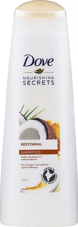 Dove Restoring Ritual Shampoo Šampon za kosu "Kokos"