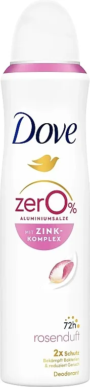 Dove Zinc Complex Deospray Rose Scent Antiperspirant