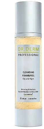 Dr. Derm Cleansing Foam &amp; Peel Pena za piling lica
