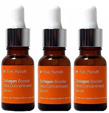 Dr. Eve_Ryouth Collagen Booster Ultra Concentrated (serum/3x15ml) Set "Serum za lice"