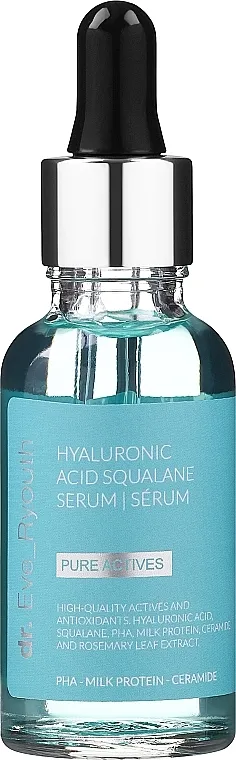 Dr. Eve_Ryouth Hyaluronic acid Squalane Hydro Boost Active Serum Vitex Eye Shadow