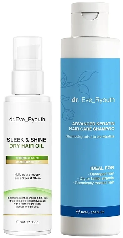 Dr. Eve_Ryouth (shm/100ml + hair/oil/60ml) Set za negu kose