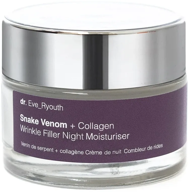 Dr. Eve_Ryouth Snake Venom + Collagen Wrinkle Filler Night Moisturiser Noćna krema za lice