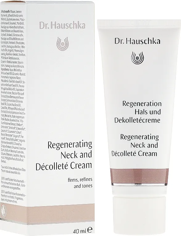 Dr. Hauschka Regeneration Hals und Dekolletécreme Regenerirajuća krema za vrat i dekolte