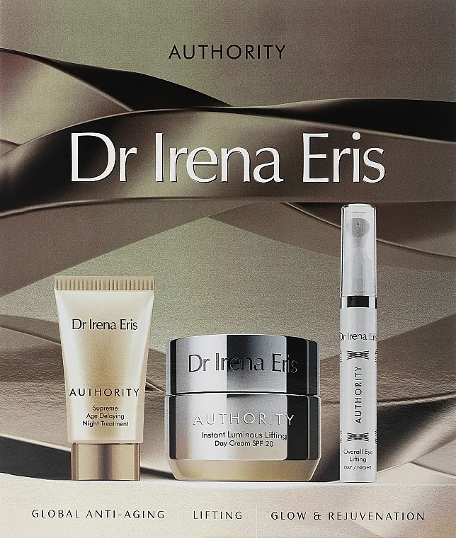 Dr Irena Eris Authority (d/cr/50ml + n/cr/30ml + eye/ser/15ml) Komplet
