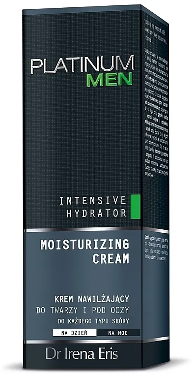 Dr Irena Eris Platinum Men Intensive Hydrator Day Cream Hidratantna krema za lice i područje oko očiju
