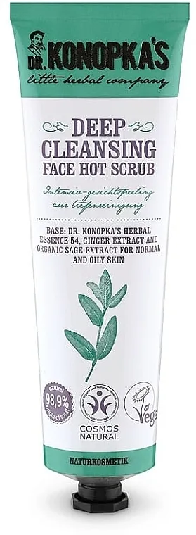 Dr. Konopka's Face Hot Deep Cleansing Scrub Scrub za dubinsko čišćenje lica