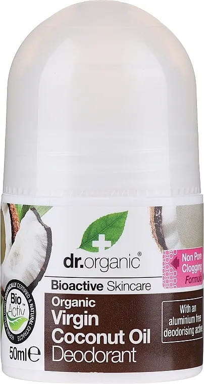 Dr. Organic Bioactive Skincare Virgin Coconut Oil Deodorant Roll-on dezodorans "Coconut oil"
