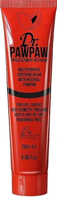 Dr. Paw Paw Multi-Purpose Tinted Ultimate Red Balm Balzam za usne