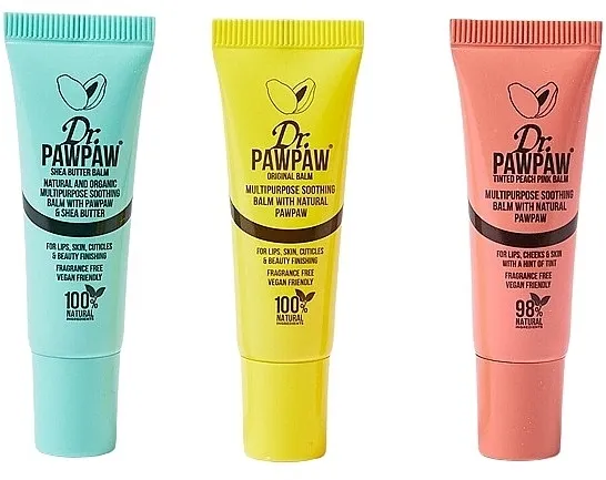 Dr. PAWPAW Glowing Trio Collection (3 x balm/10ml) Set