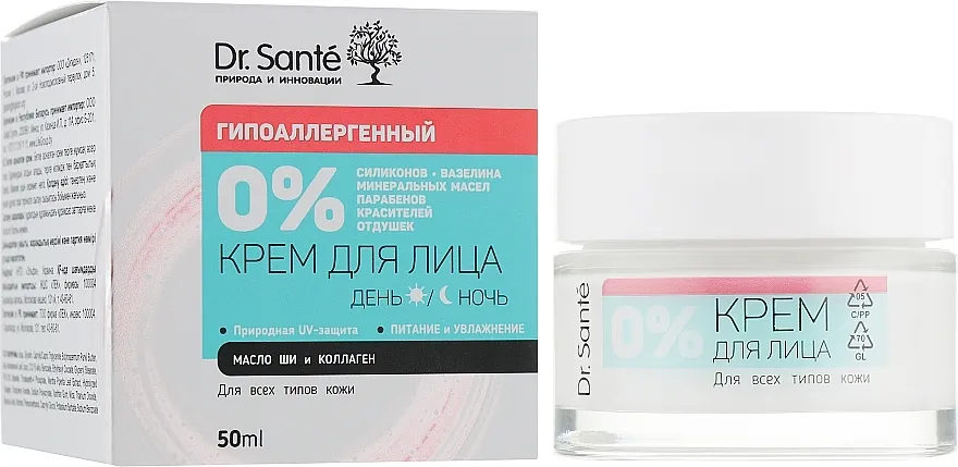 Dr. Sante 0 Percent Krema za lice