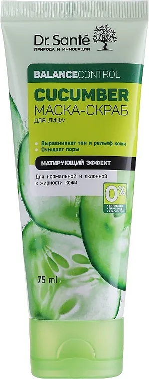 Dr. Sante Cucumber Balance Control Maska za piling lica