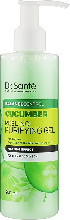 Dr. Sante Cucumber Balance Control Meki piling gel za pranje