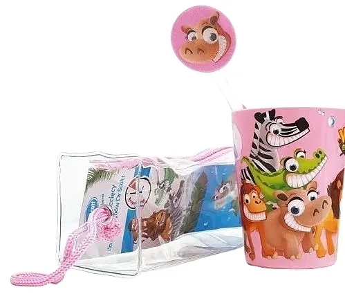 Dr. Scott (bathroom/cup/1pc + toothbrush/1pc) Set