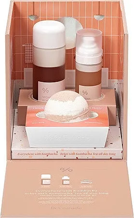 Dr.Ceuracle Kombucha Tea Relaxing Care Set (f/esse/150ml + f/mist/80ml + bath/bomb/1pcs)