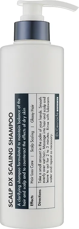 Dr.Ceuracle Scalp DX Scaling Shampoo Osnažujući šampon za piling