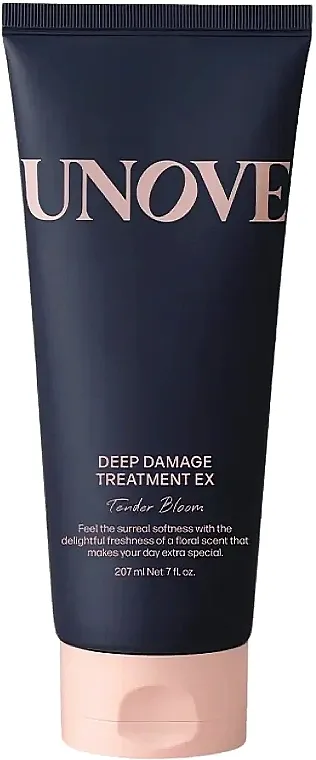 Dr.FORHAIR Unove Deep Damage Treatment EX Proteinska maska za oštećenu kosu Tender Bloom