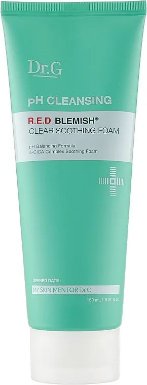 DR.G pH Cleansing R.E.D Blemish Clear Soothing Foam Pena za čišćenje lica