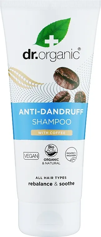 Dr.Organic Coffee Mint Anti Dandruff Shampoo Šampon od kave protiv peruti s mentom