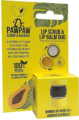 Dr.Pawpaw Lip Scrub &amp; Nourish Piling za usne i ishranu usana