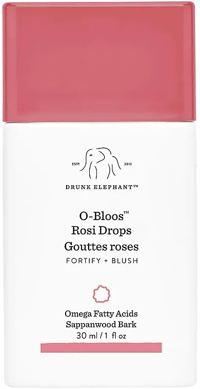Drunk Elephant O-Bloos Rosi Drops Koncentrovane kapi za sjaj lica