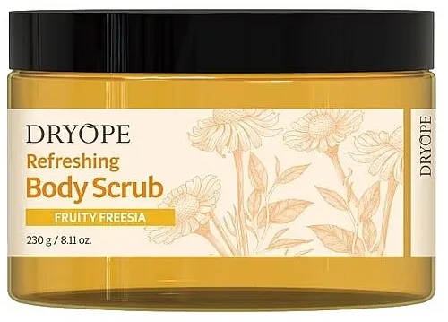 Dryope Fruity Freesia Refreshing Body Scrub Osvježavajući piling za telo 'Voćna frezija'