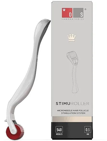 DS Laboratories StimuROLLER Microneedling Dermaroller Derma roler za stimulisanje rasta kose, 0,5 mm