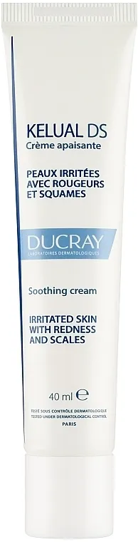 Ducray Kelual Ds Squamo-Reducing Soothing Cream Omekšavajuća krema za uklanjanje ljuštenja