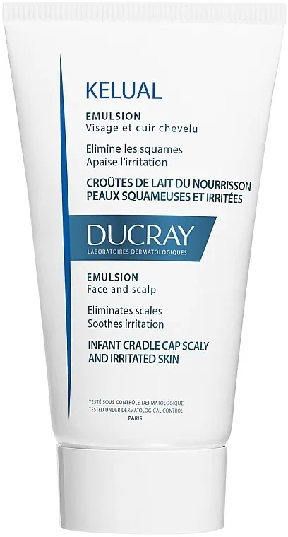 Ducray Kelual Emulsion Face &amp; Scalp Emulzija za iritiranu i perutavu kožu
