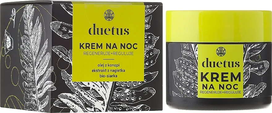 Duetus Noćna krema za lice