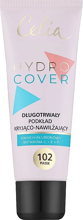 Dugotrajna podloga sa pokrivnom moći i hidratacijom Celia Hydro Cover Long-Lasting, Covering &amp; Moisturizing Foundation