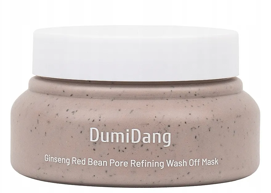 DumiDang Ginseng Red Bean Pore Refining Wash Off Mask Maska za sužavanje pora sa ekstraktom ženšena i crvenog pasulja