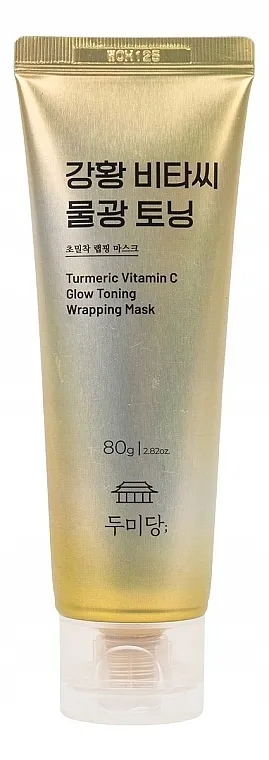DumiDang Turmeric Vitamin C Glow Toning Wrapping Mask Maska za lice sa kurkumom i vitaminom C