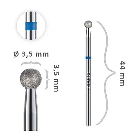 Duogel Dijamantska kuglica, prečnik 3,5 mm, plava traka