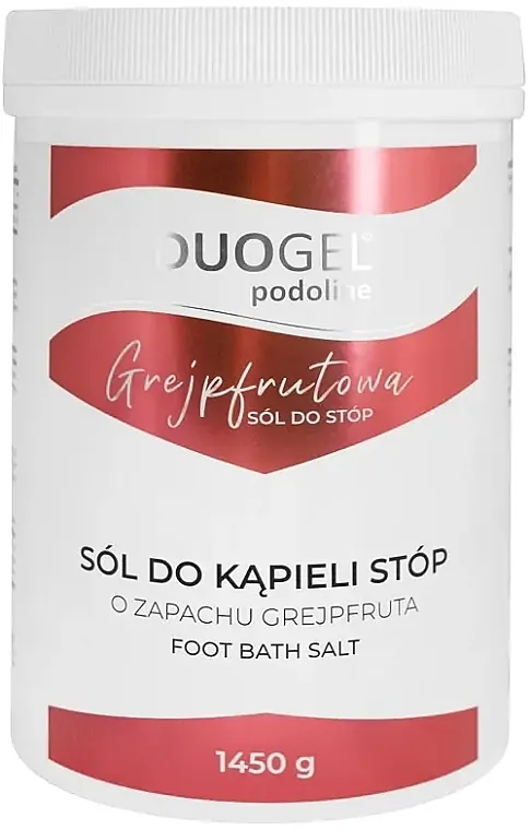 Duogel Podoline Grapefruit Foot Bath Salt So za stopala Grejpfrut