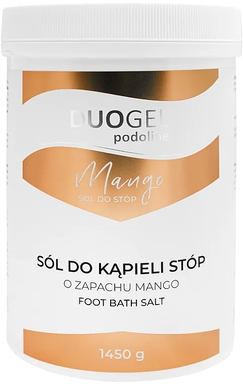 Duogel Podoline Mango Foot Bath Salt So za stopala Mango